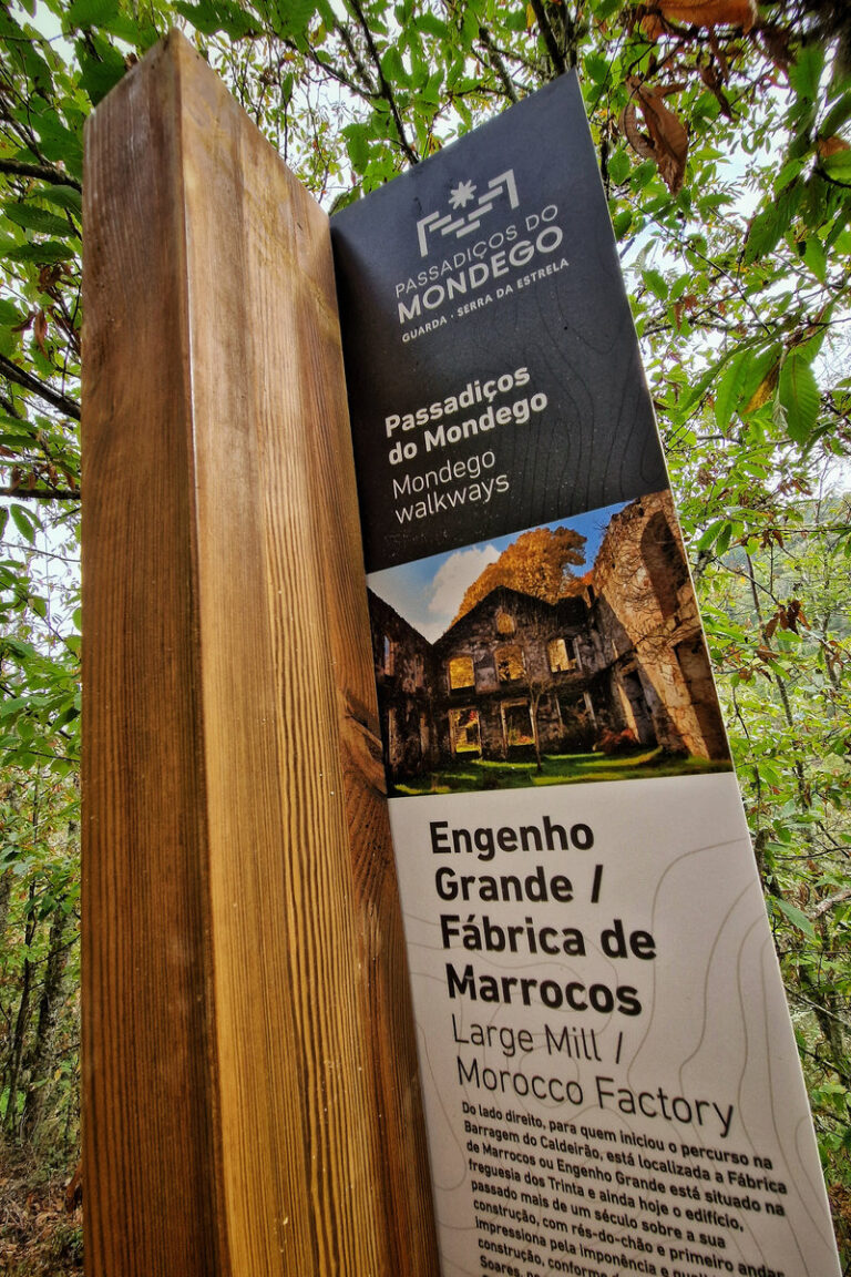 Passadiços do Mondego - sinalética